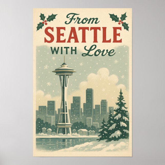 Póster Viñeta "De Seattle With Love" (Frente)