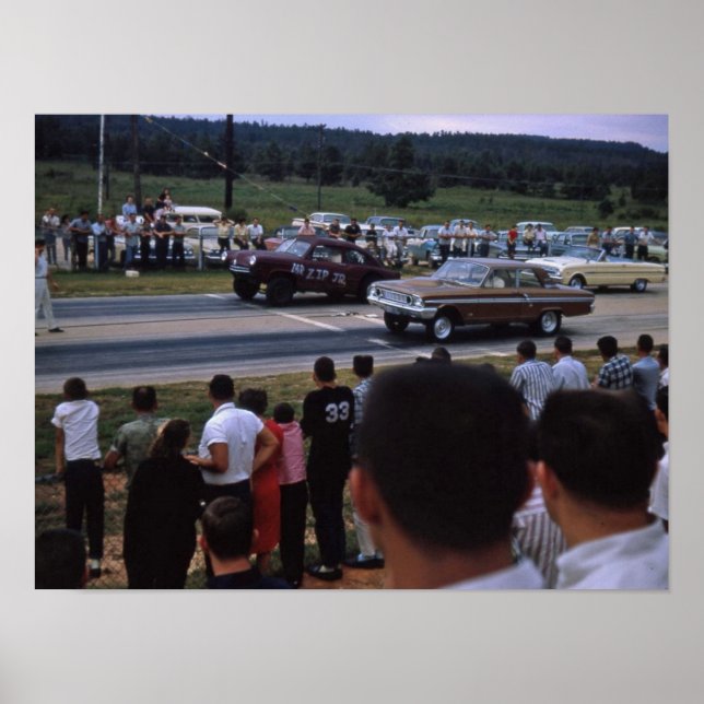 Póster Viñetas de carreras (Frente)