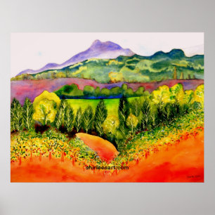 Póster Vineyard de Sonoma