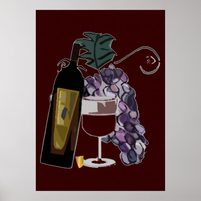 Póster Vino (Frente)