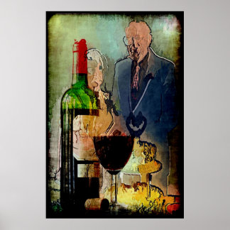 Póster Vino