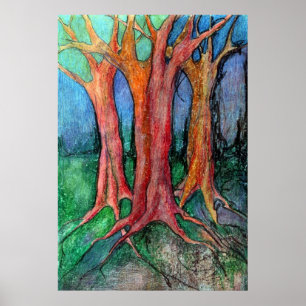 Póster Vino a mí sobre amanecer