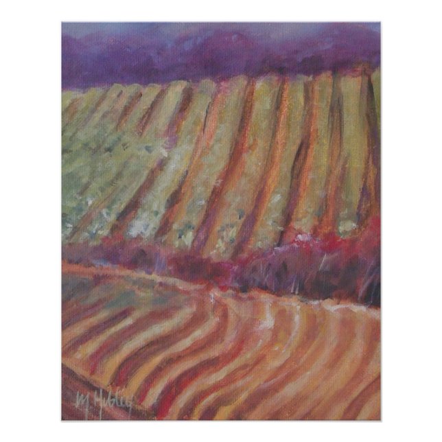 Póster Vino de Sonoma Vineyards (Anverso)