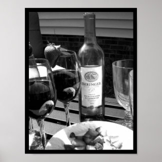 Póster Vino de verano