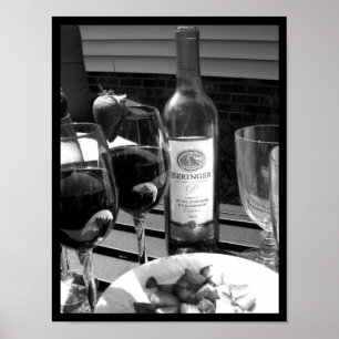 Póster Vino del verano