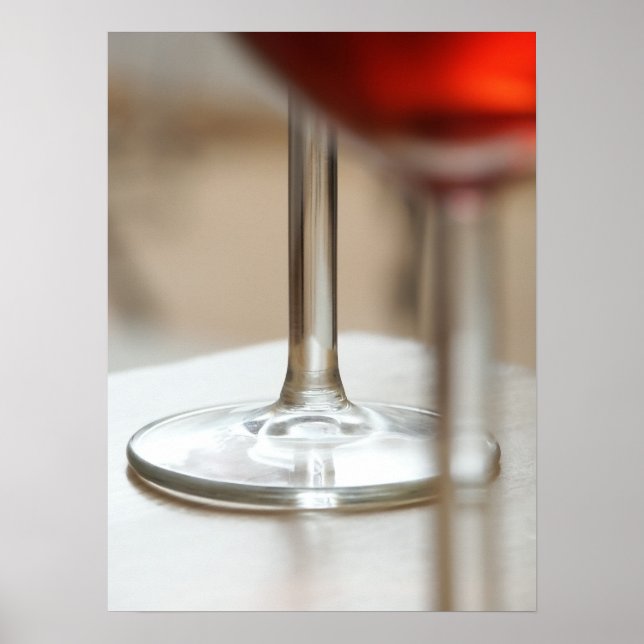 Póster Vino Rojo. (Frente)