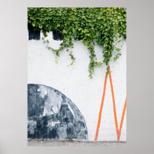 PÓSTER VINOS VERDES EN LA PARED