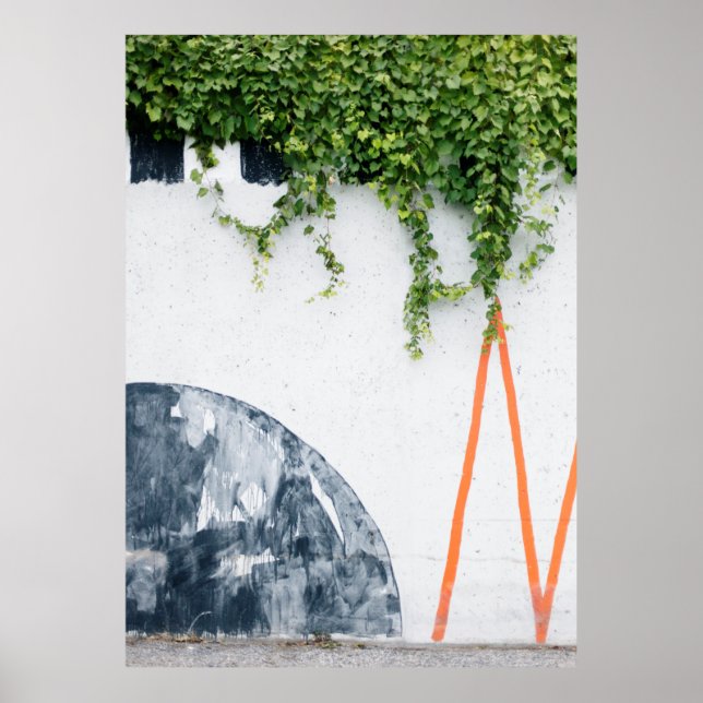 PÓSTER VINOS VERDES EN LA PARED (Frente)