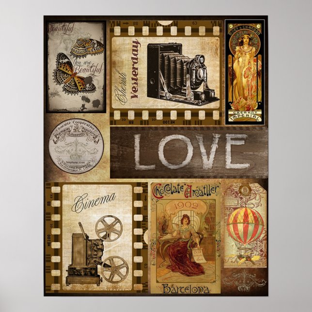 Póster Vintage (Frente)