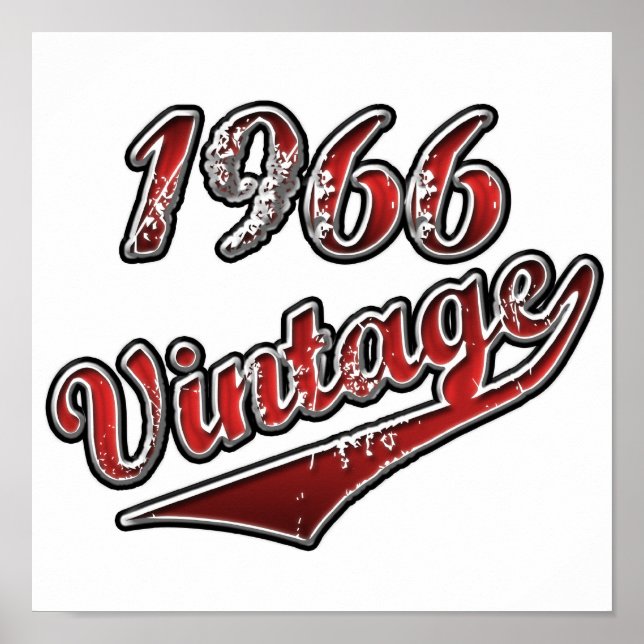 Póster Vintage 1966 (Frente)