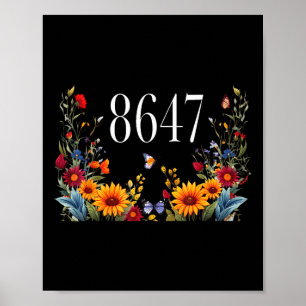 Póster Vintage 86 47 Trump Funny Trump Presidente 8