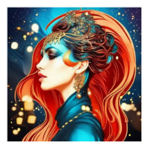 Vintage abstracto hermoso oro verde azulado rojo h