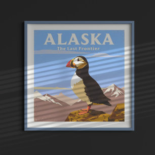 Póster Vintage Alaska