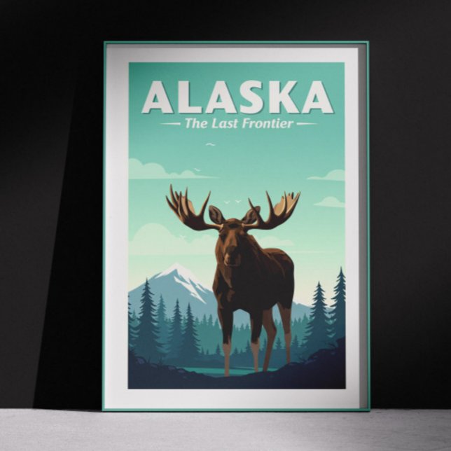 Póster Vintage Alaska (Subido por el creador)