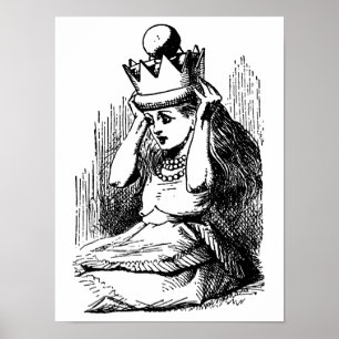 Póster Vintage Alicia en el País de las Maravillas, Alici