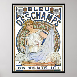 Póster Vintage Alphonse Mucha Anuncio