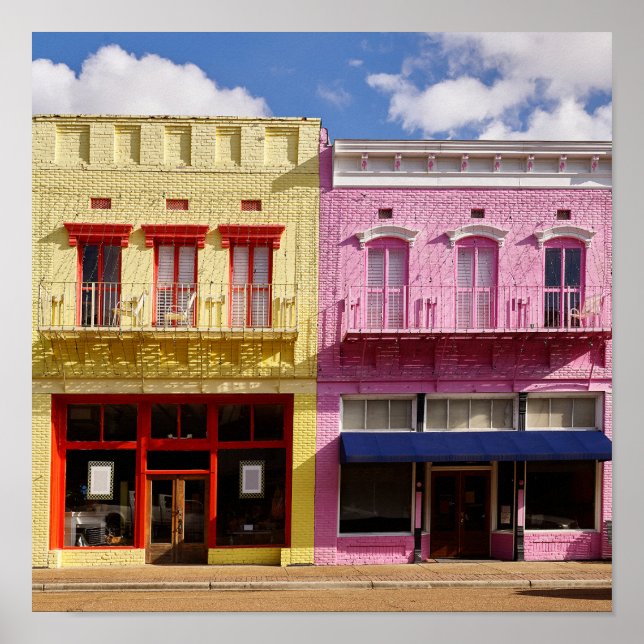 Póster Vintage American Scenery Poster (Frente)