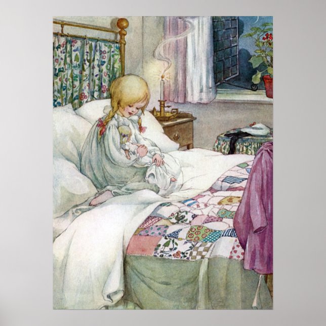 Póster Vintage Anne Anderson Daisy My Dolly (Frente)