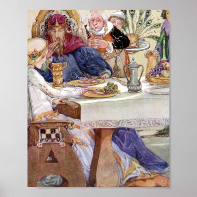 Póster Vintage Anne Anderson Frog Prince (Frente)