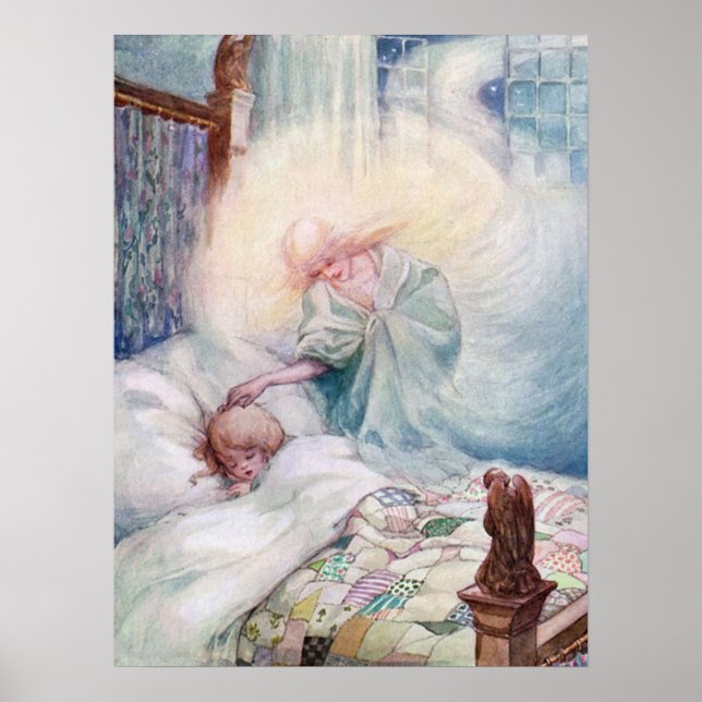 Póster Vintage Anne Anderson The Moon (Frente)