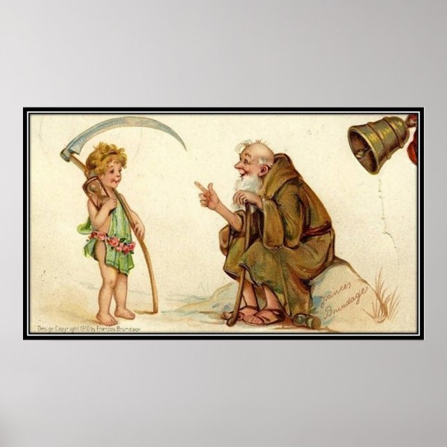Póster Vintage : Año Nuevo - (Frente)