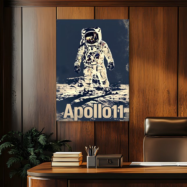 Póster Vintage Apollo 11 (Subido por el creador)