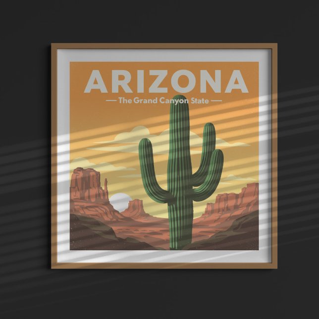 Póster Vintage Arizona (Subido por el creador)