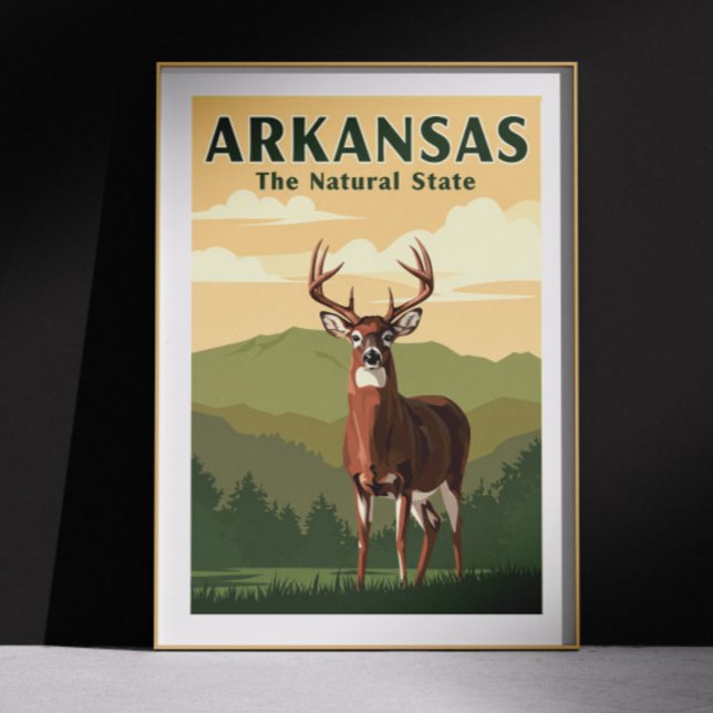 Póster Vintage Arkansas (Subido por el creador)