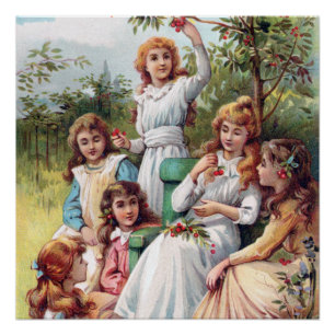 Póster VINTAGE art ~ Evelyn S Hardy ~ 1898