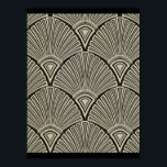 Póster vintage, art nouveau, beige, gray, art deco, frenc<br><div class="desc">vintage,  art nouveau,  beige,  gris,  art deco,  francés,  rústico,  retro,  moda,  patrón de ventilador,  asiático,  moderno</div>