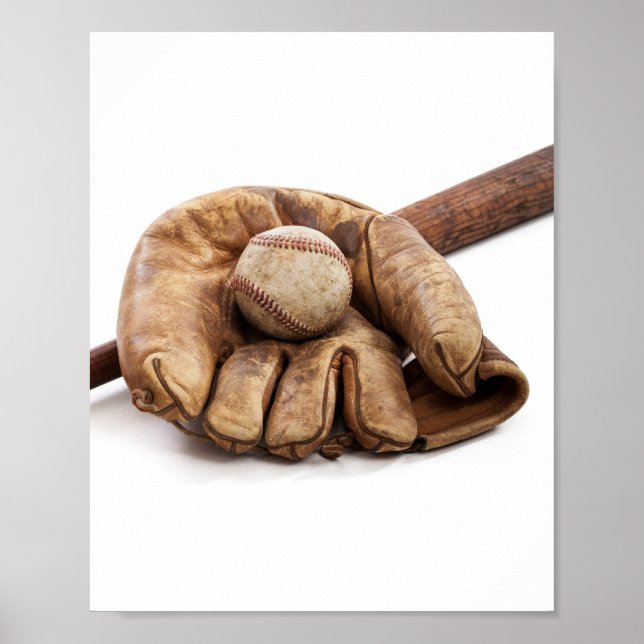 Póster Vintage Baseball (Frente)