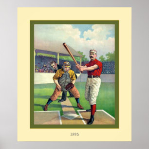 Póster Vintage Baseball