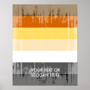 Póster Vintage Bear Pride