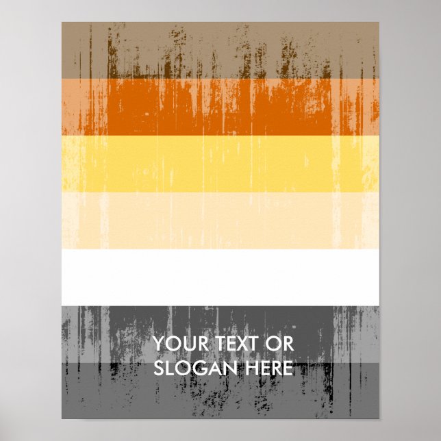 Póster Vintage Bear Pride (Frente)