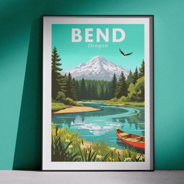 Póster Vintage Bend Oregón (Subido por el creador)