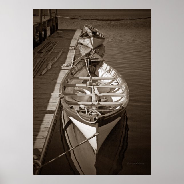 Póster Vintage Boats (Frente)
