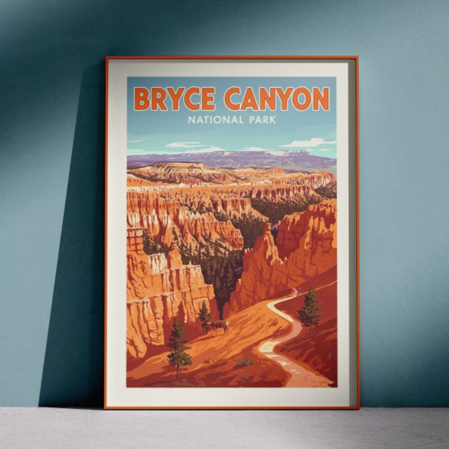 Póster Vintage Bryce Canyon (Subido por el creador)