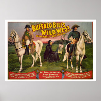 Póster VINTAGE Buffalo Bill POSTER