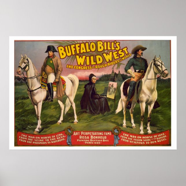Póster VINTAGE Buffalo Bill POSTER (Frente)