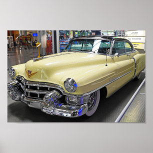 Póster Vintage Cadillac Convertible Coupe Series