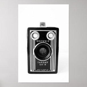 Póster Vintage Camera Image Poster