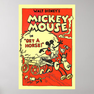 Póster Vintage Cartoon Poster