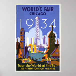 Póster Vintage Chicago Poster