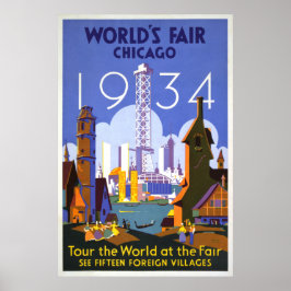 Póster Vintage Chicago Poster
