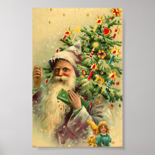 Póster Vintage Christmas