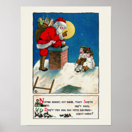 PÓSTER VINTAGE CHRISTMAS POSTER