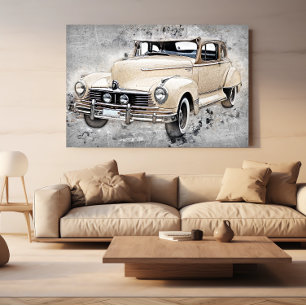 Póster Vintage Classic Hudson Commodore Car