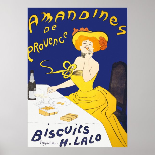 Póster Vintage Cookie Advertisement Poster (Frente)