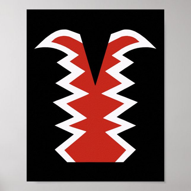 Póster Vintage Costume Flying Monkeys Costume Oz Hallowee (Frente)