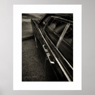 Póster vintage de Lincoln Continental